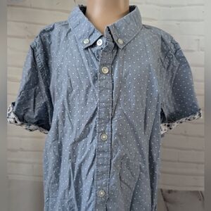 Cactus Boys Blue  Shirt Size 13/14